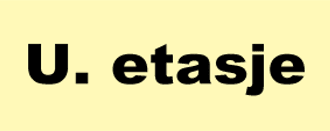 Hovedbilde Etterlysende skilt U. etasje