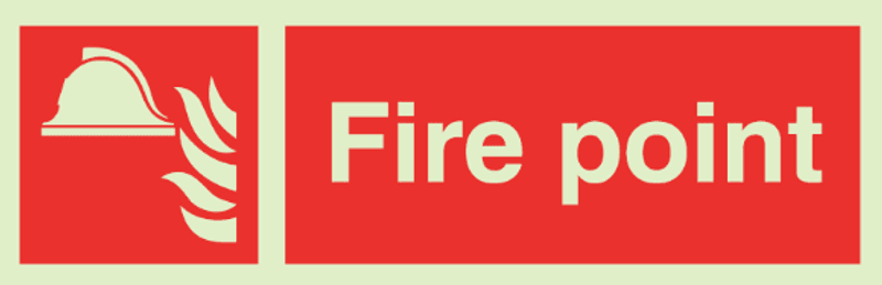 Fire point w text