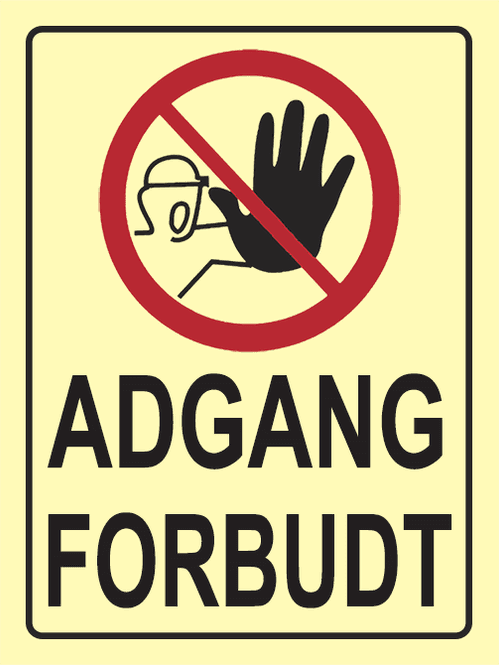 Huvudbild Adgang forbudt
