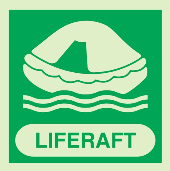 Liferaft w. text