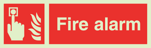 Hovedbilde Fire alarm w text