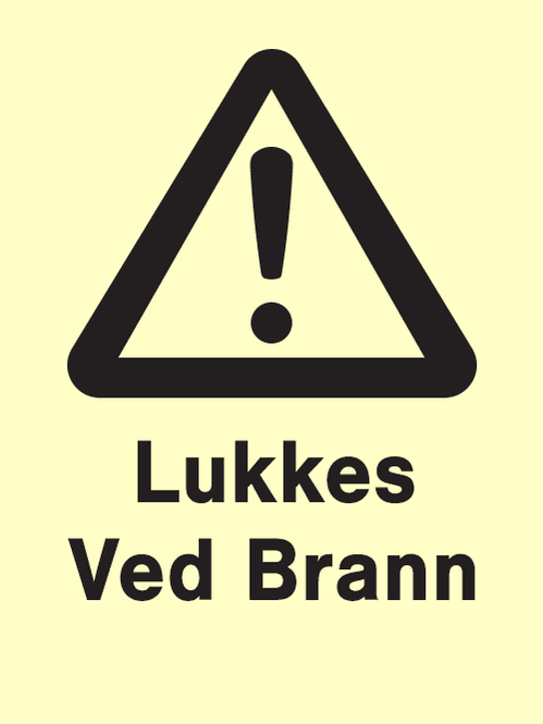 Hovedbilde Lukkes ved brann