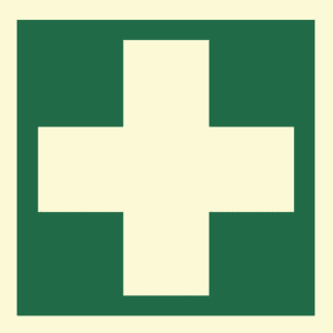 Hovedbilde F&oslash;rstehjelpskilt, Etterlysende, Aluminium, Velg st&oslash;rrelse