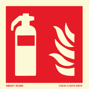 Hovedbilde Brannslukker tosidig, flat 200*200 mm.